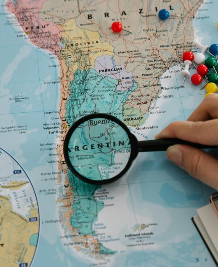 Mapa de cobertura Iergat